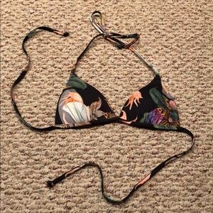 Floral Printed Swim Top